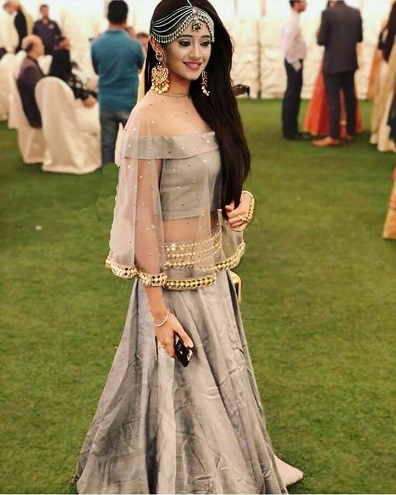 Shivangi Joshi, Lehenga'da