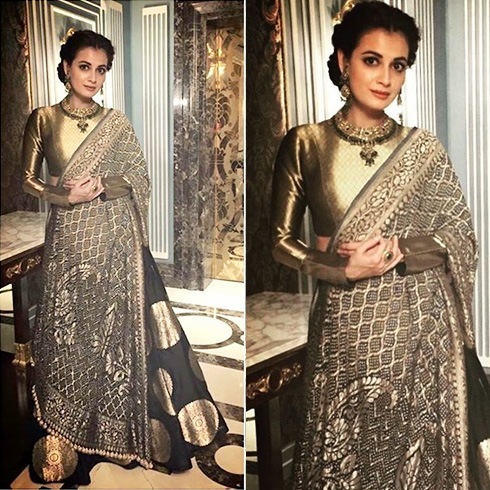 Dia Mirza Lehenga mieste