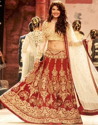 Jacqueline Fernandez Lehenga