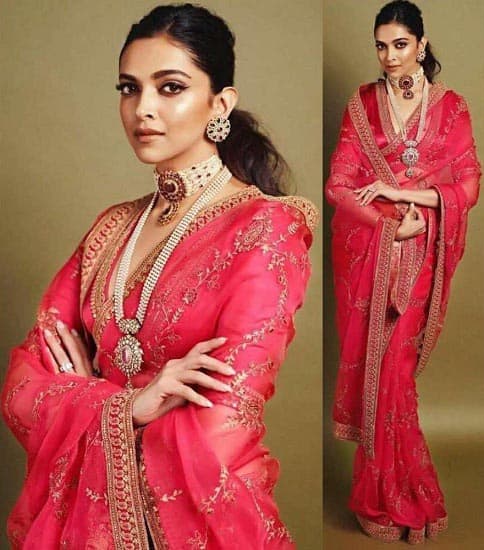Bollywood Düğün Sari