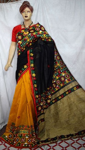 Kutch Work Saree Kenarlıklar