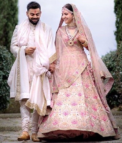 Anushka Düğün Lehenga Choli