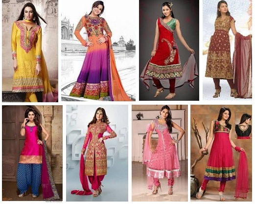 Vestuvių Salwar kostiumų dizainas