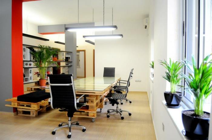 έπιπλα γραφείου από παλέτες diy έπιπλα γραφείο σπιτιού