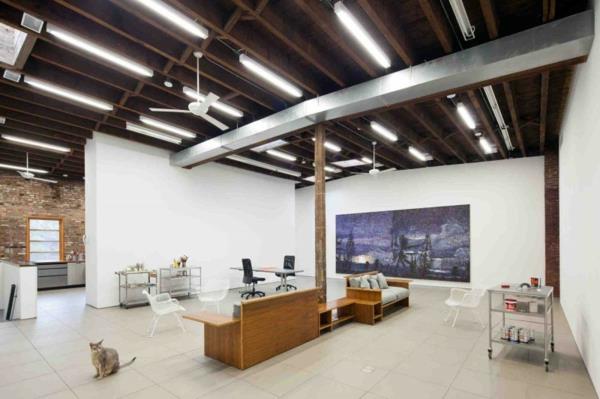 Brooklyn cool studio loft ambiente πλακάκια δαπέδου σε μπεζ