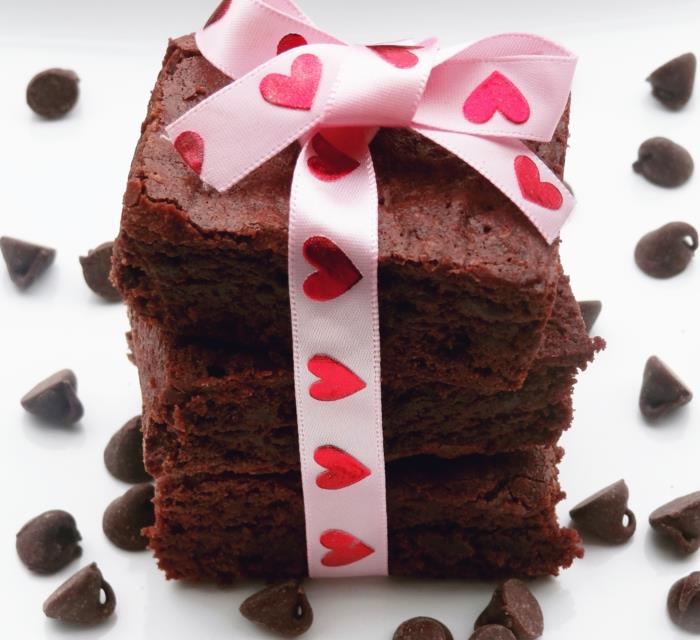 brownie συνταγή σοκολατένιο δώρο χειροποίητο