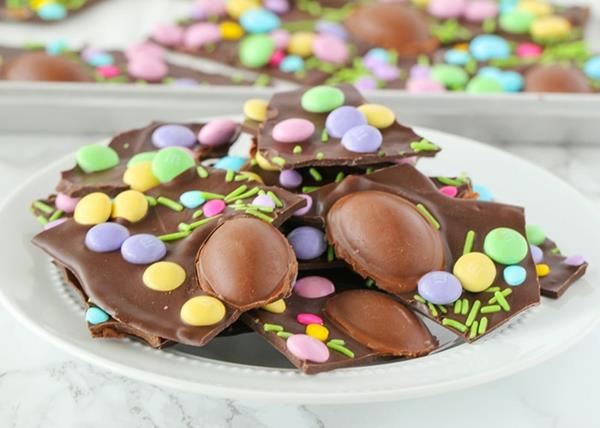 Σπασμένη σοκολάτα φτιάξτε τα δικά σας γλυκά σοκολατένια αυγά