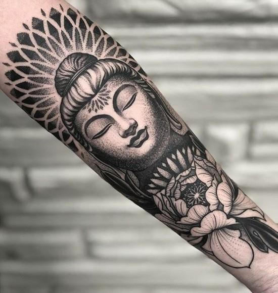 ιδέες τατουάζ μανίκι του Βούδα