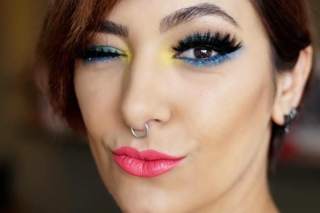 bunge χρώματα glitter συνθέτουν ιδέες καρναβάλι make up fasching