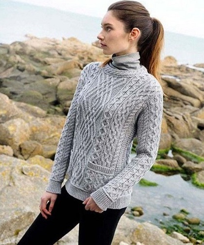 Moteriškas megztinis megztinis