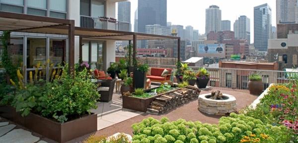 ιδέες σχεδιασμού για το roof garden του Σικάγο