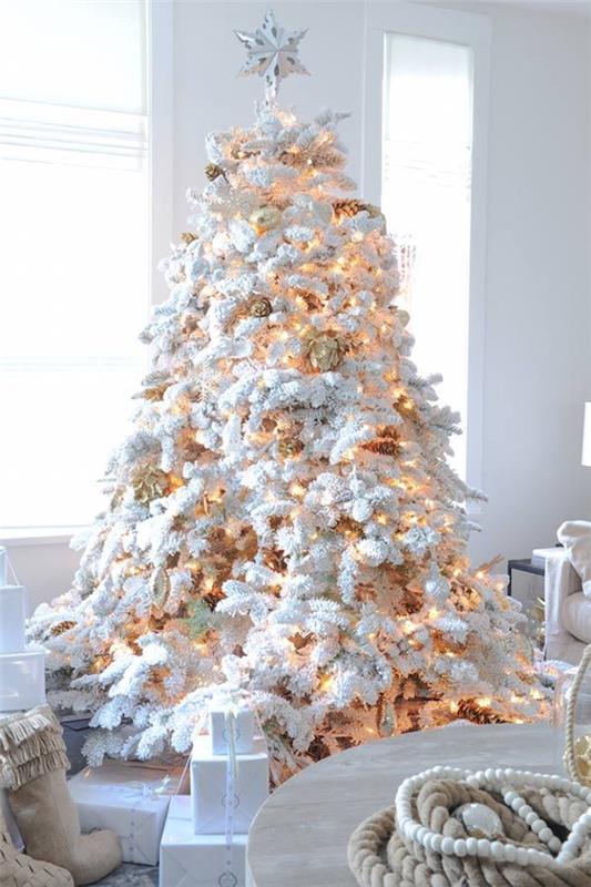 Διακοσμήσεις χριστουγεννιάτικων δέντρων λαμπερή λαμπρότητα