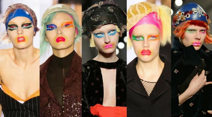 κλόουν make up υψηλής ραπτικής make up john galliano maison margiela