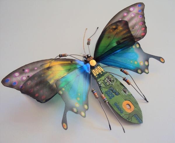 εξαρτήματα υπολογιστών τέχνη αριστοτεχνικό υλικό πεταλούδας