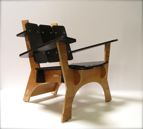 δροσερά έπιπλα σχεδιάζει καρέκλα ξύλινη πλάκα