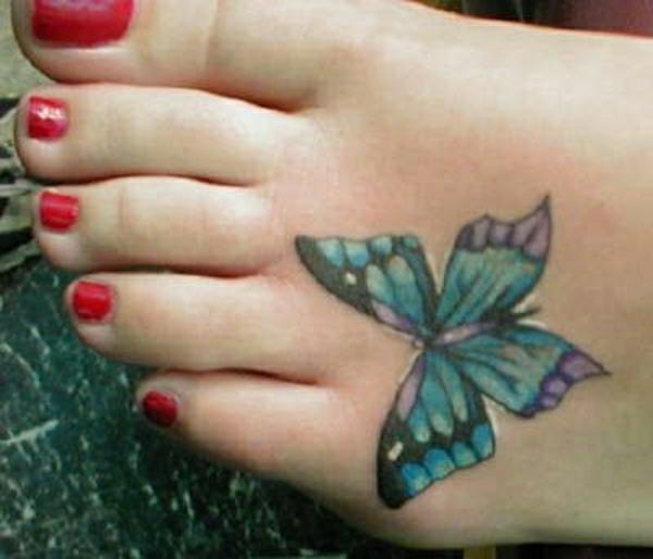 τατουάζ σχεδιάζει μοτίβο πεταλούδας τατουάζ ποδιών
