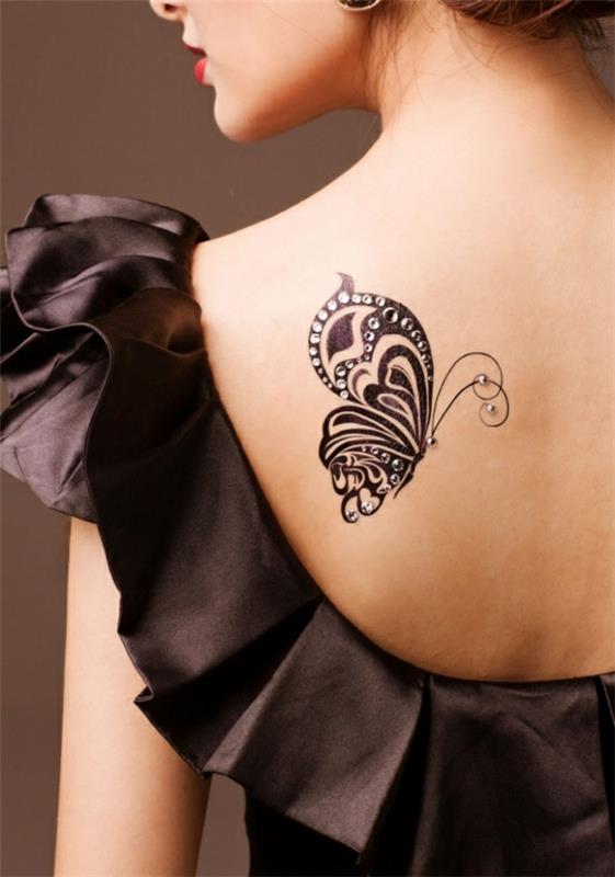 τατουάζ πεταλούδα τατουάζ κομψό