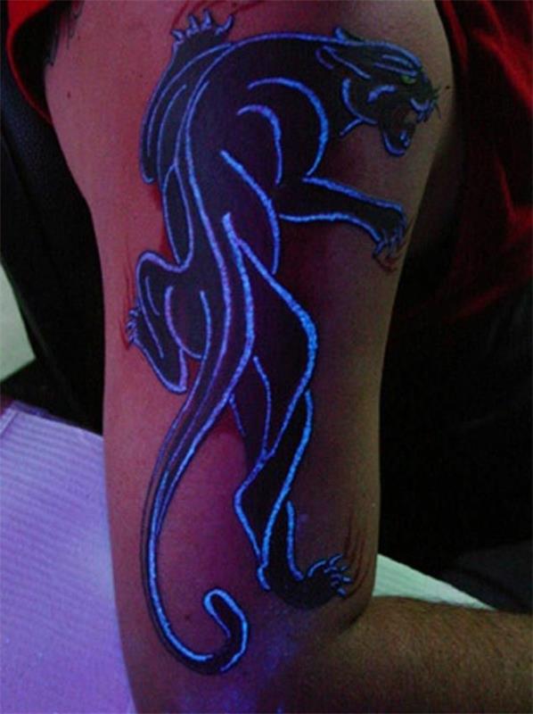 τατουάζ uv τατουάζ τίγρη
