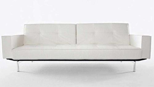 δροσερός λευκός καναπές σχεδιάζει χαμηλό κομψό άνετο εντυπωσιακό
