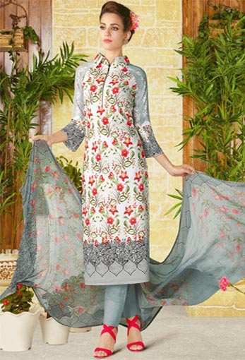 Pakistano medvilnė Salwar Kameez