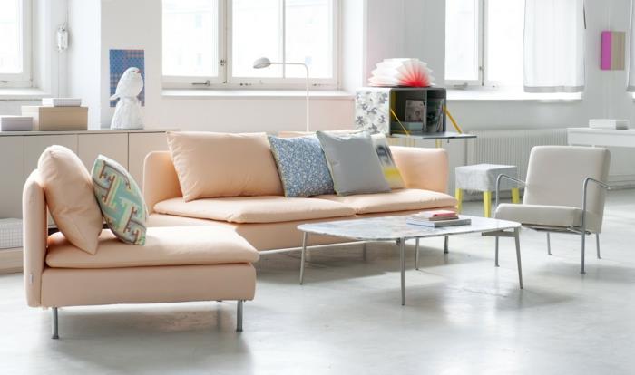 καναπέ αγοράστε έπιπλα σαλονιού σχεδιαστής καναπές παστέλ χρώματα