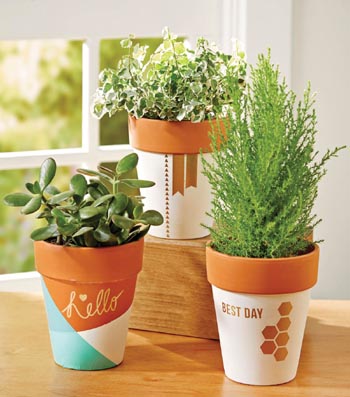 Trendy Garden Pot zanaat