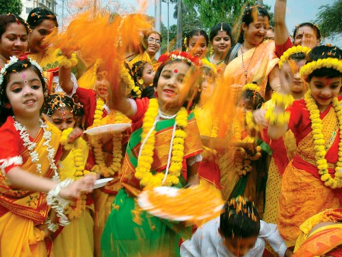 Basanta Utsav (Birbhum Bölgesinde)