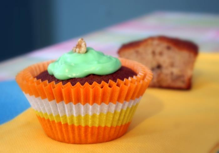 Bήστε τα δικά σας cupcake διακοσμητικά muffins shoko green topping