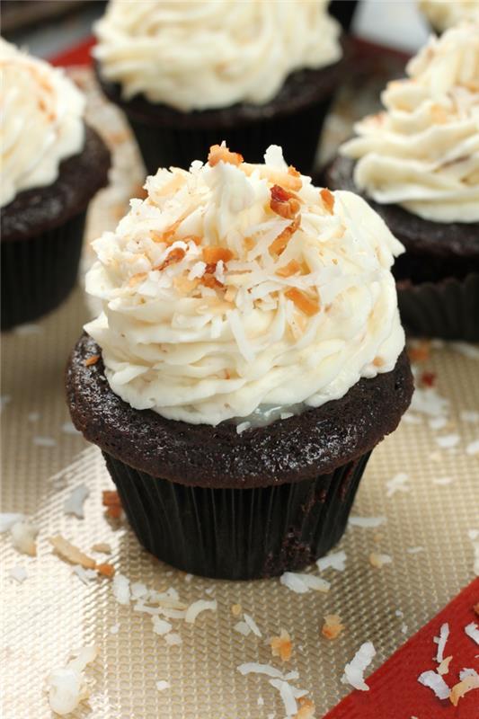 cupcakes ιδέες ψησίματος σοκολάτα muffin καρύδας