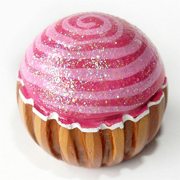 cupcakes έπιπλα σχεδιάζει ροζ γυαλιστερή επιφάνεια κυκλική μπάλα