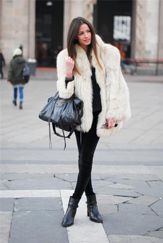 γυναικείο γούνινο παλτό φθινόπωρο χειμώνα