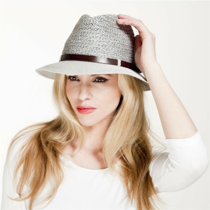 γυναικεία καπέλα καλοκαιρινό καπέλο πλεξούδα ανδρικό μοντέλο