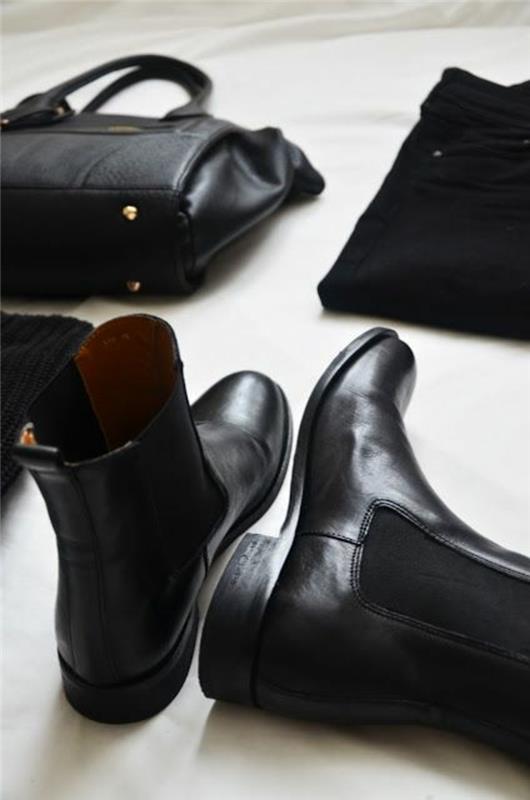 γυναικείες μπότες φθινοπωρινά χειμωνιάτικες μπότες γυναικείες μαύρες δερμάτινες τσάντες
