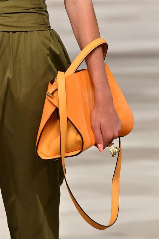 γυναικείες τσάντες - κίτρινο -πορτοκαλί για το φθινόπωρο