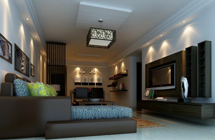 φωτισμός οροφής σαλόνι φωτιστικό οροφής ενσωματωμένα φώτα