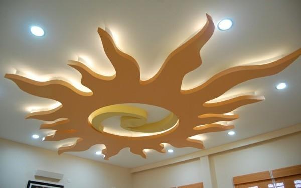 οροφή σχεδιασμός ήλιος
