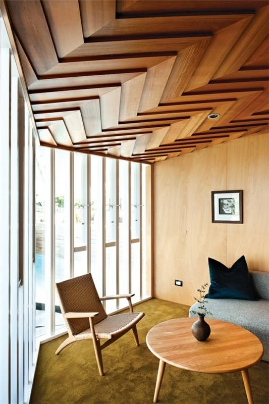 ντεκό ιδέες ξύλινο σαλόνι