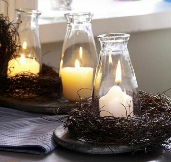 ιδέες διακόσμησης diy κηροπήγιο