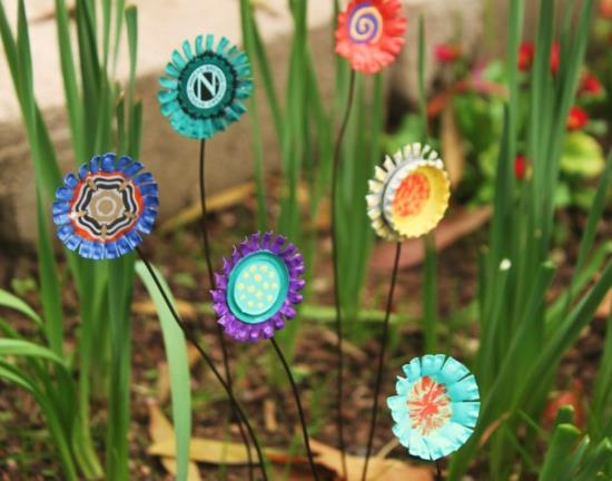 DIY ιδέες διακόσμησης ανακύκλωση κήπου