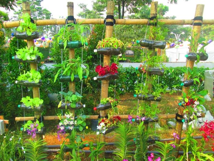 DIY ιδέες διακόσμησης δημιουργικές ιδέες κήπου που αναβοσβήνουν δοχεία φυτών