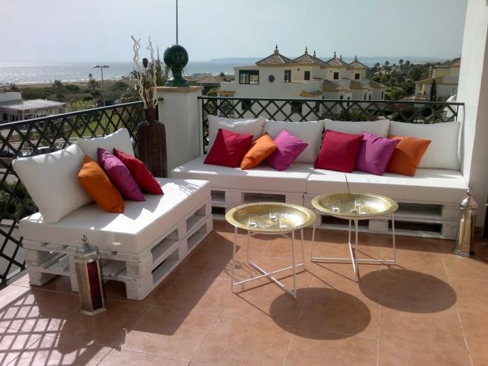 Deco ιδέες diy παλιά αντικείμενα τραπεζάκι σαλονιού φτιάξτε μόνοι σας παλέτες ευρώ έπιπλα μπαλκονιού