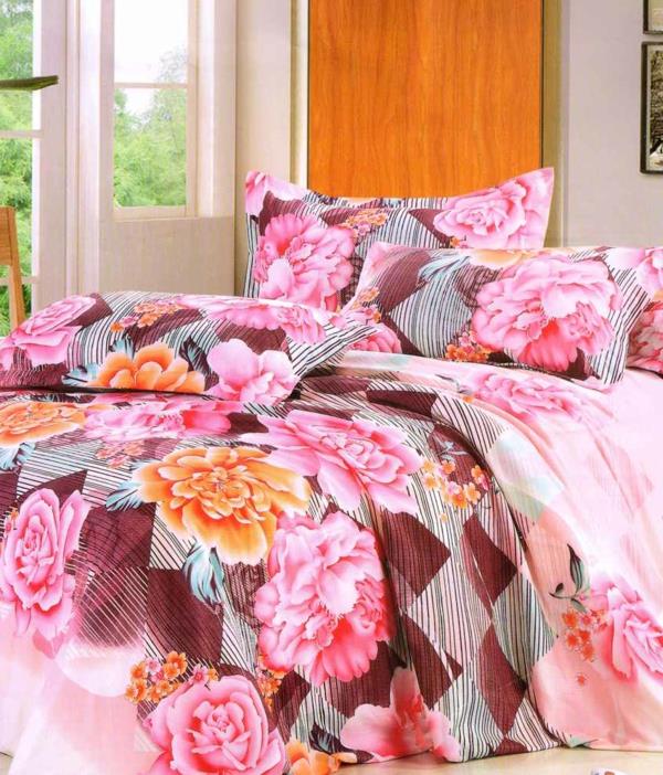 ρίξτε μαξιλάρια ρίξτε μαξιλάρια καλύπτει κρεβατοκάμαρα με μοτίβο φρέσκου λουλουδιού