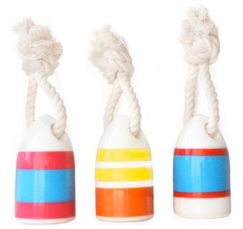 ιδέες διακόσμησης με σκύλους πολύχρωμα πλωτά για ψάρεμα