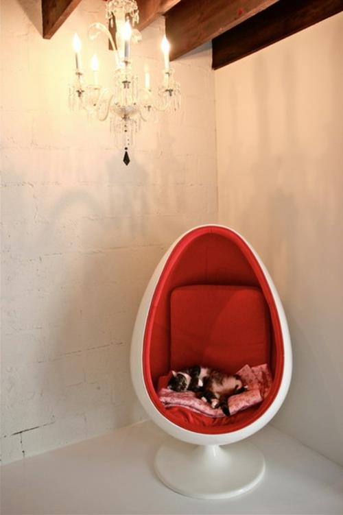 ιδέες σχεδιασμού ζεστή πολυθρόνα γάτας