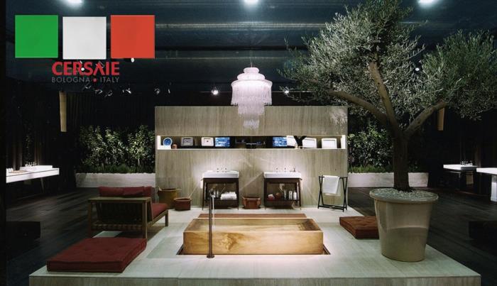 design fair cersaie Μπολόνια ιταλία έπιπλα δίκαια μπάνια μπανιέρες