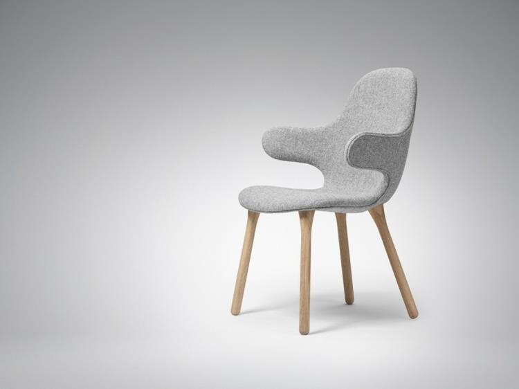 καρέκλες σχεδιαστών Catch Chair hayon για γκρίζα παράδοση