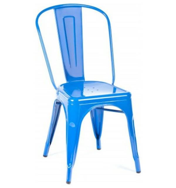 άρθρο σχεδιαστή σε μπλε κοβαλτίου υπερσύγχρονες καρέκλες