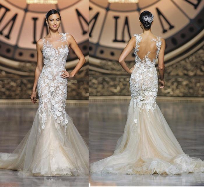 νυφικά σχεδιαστών νυφικό 2016 atelier pronovias herre moreau