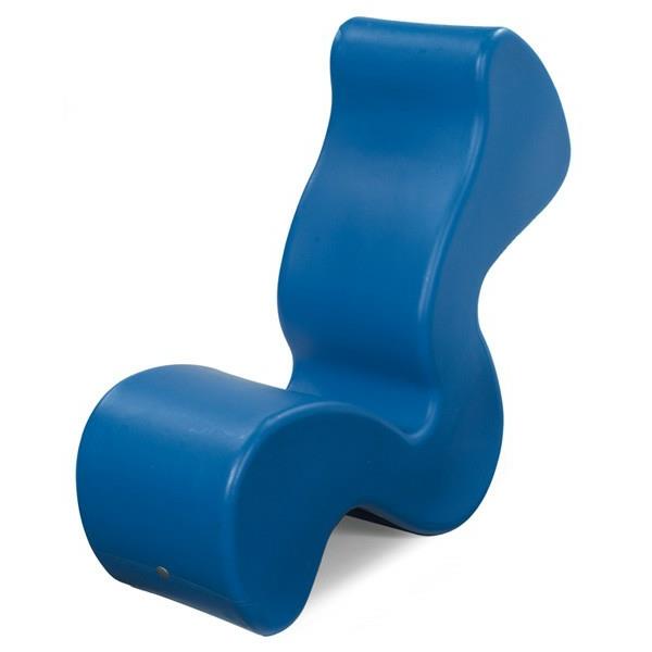 έπιπλα σχεδιαστών μπλε καρέκλα werner panton