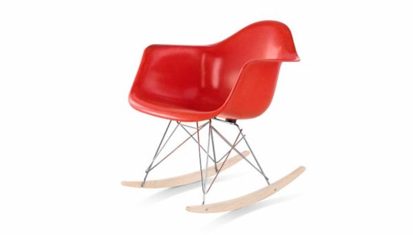 έπιπλα σχεδιαστών καρέκλες σχεδιασμού eames shell καρέκλα κόκκινη κουνιστή καρέκλα